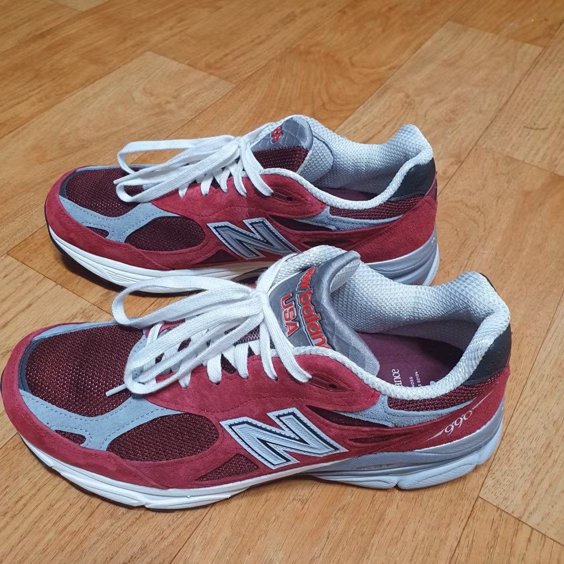 New Balance 990v3 MiUSA 'Scarlet Marblehead' M990TF3 New Balance 990v3 MiUSA 'Scarlet Marblehead' M990TF3